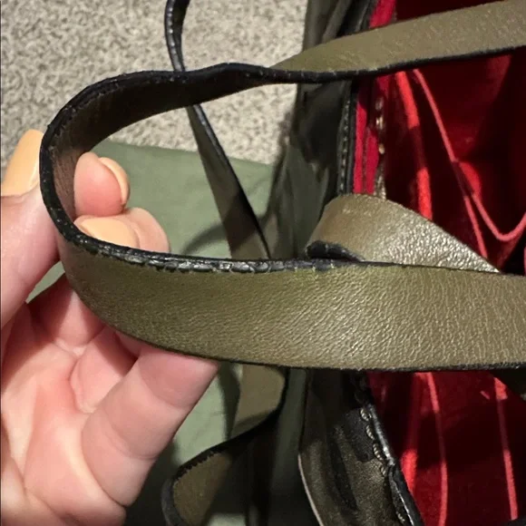 Valentino Camo Leather/Canvas Tote - Picture 10 of 16